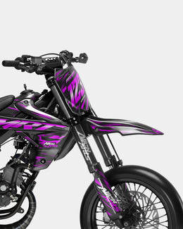 VAGUE - Kit deco RIEJU 50cc - Rose — vue 2