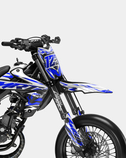 VESTA  - Kit deco RIEJU 50cc - Bleu Foncé — vue 2