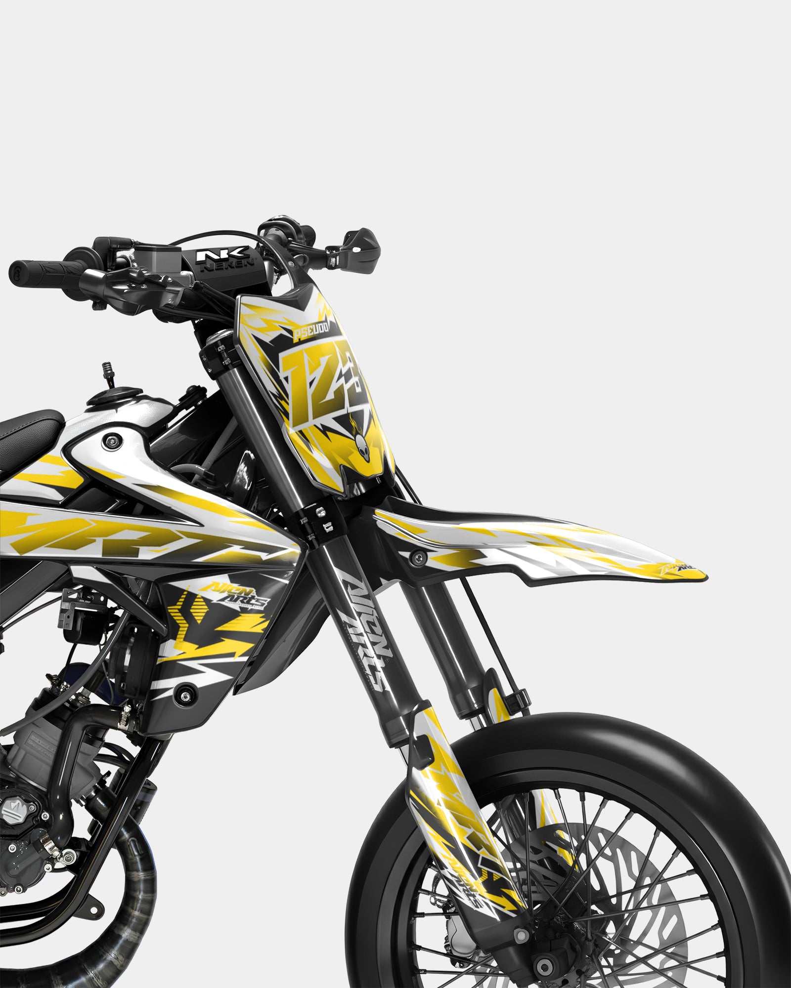 VESTA  - Dekorationsset RIEJU 50cc - Dunkelgelb