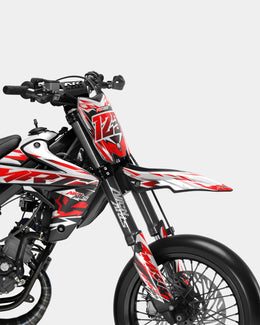VESTA  - Kit deco RIEJU 50cc - Rouge — vue 2