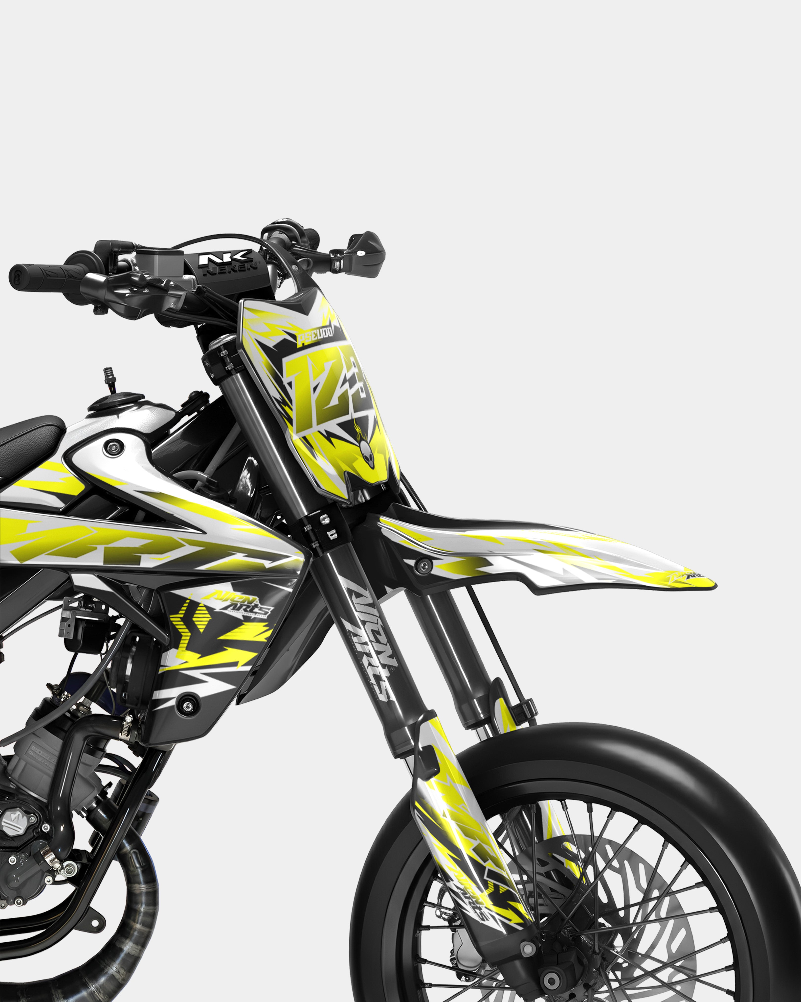 VESTA  - Kit deco RIEJU 50cc - Jaune