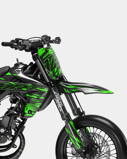 VIREO  - Kit deco RIEJU 50cc - Vert — vue 2