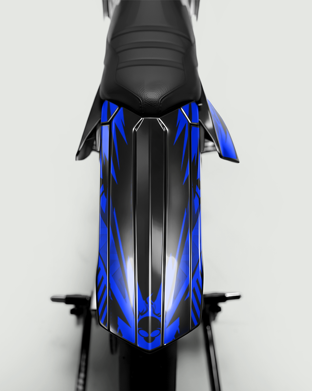 REAPER - Kit deco RIEJU 50cc - Bleu — vue de dos