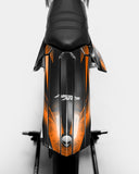 LISSE - Kit deco RIEJU 50cc - Orange