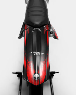 LISSE - Kit deco RIEJU 50cc - Rouge — vue 3