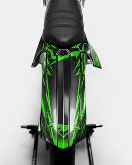 MIROIR - Kit deco RIEJU 50cc - Vert — vue 3