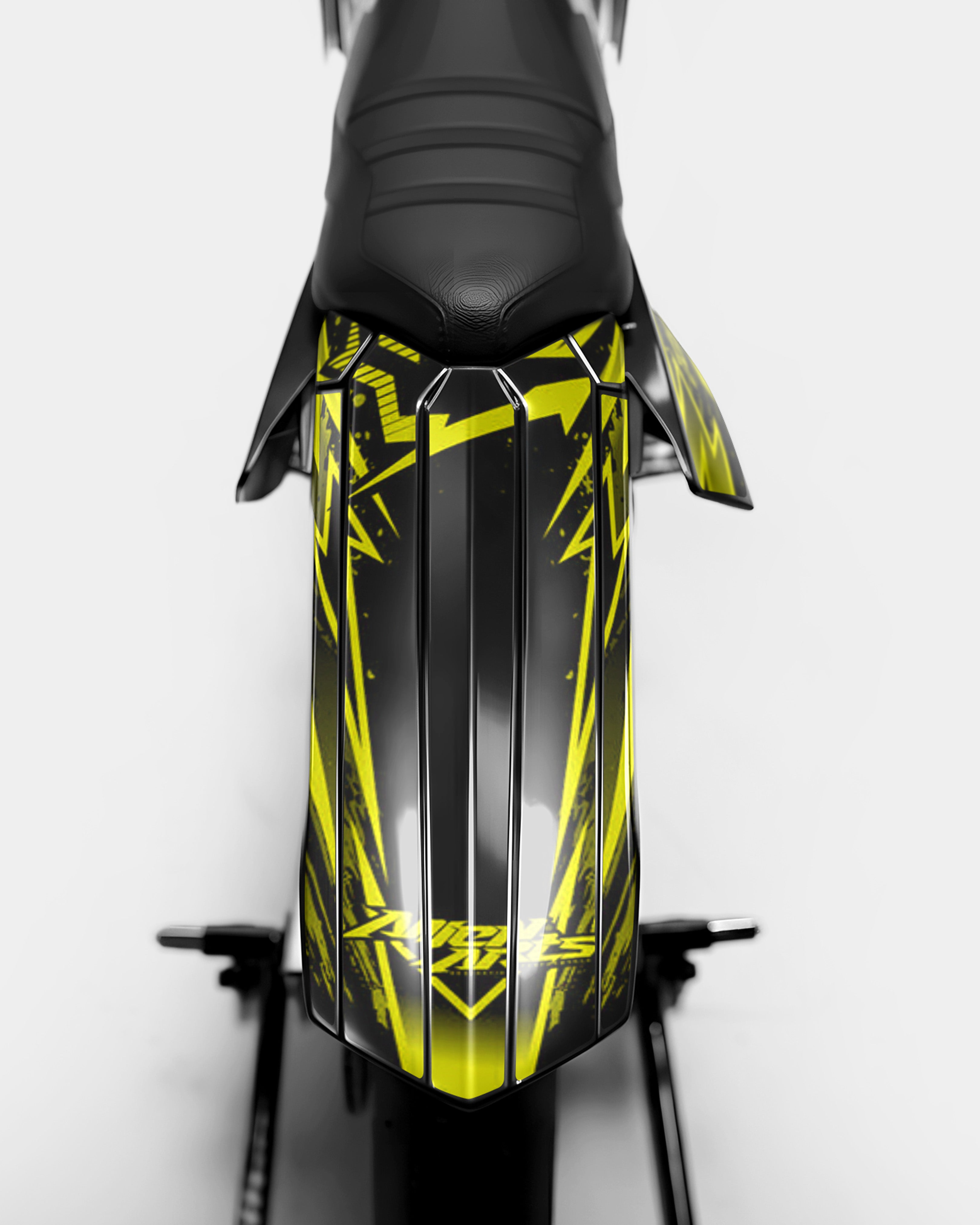 MIROIR - Kit deco RIEJU 50cc - Jaune