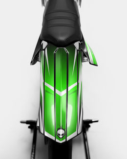 ONYX - Kit deco RIEJU 50cc - Vert — vue 3
