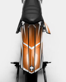 ONYX - Kit deco RIEJU 50cc - Orange — vue 3