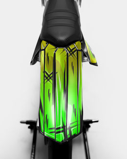 PAVO - Kit deco RIEJU 50cc - Jaune Vert — vue 3