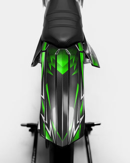 PIQUE - Kit deco RIEJU 50cc - Vert — vue 3