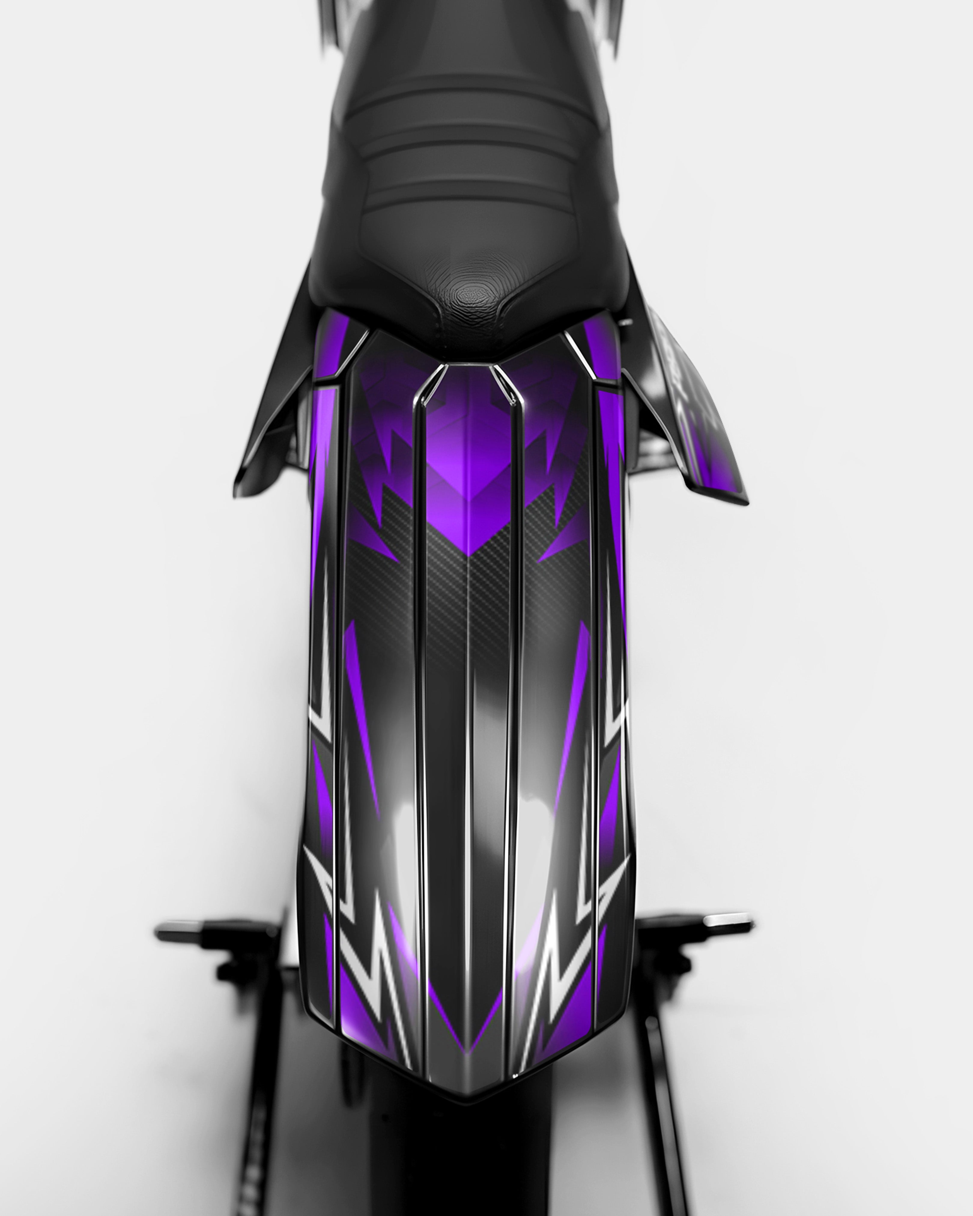 PIQUE - Kit deco RIEJU 50cc - Violet