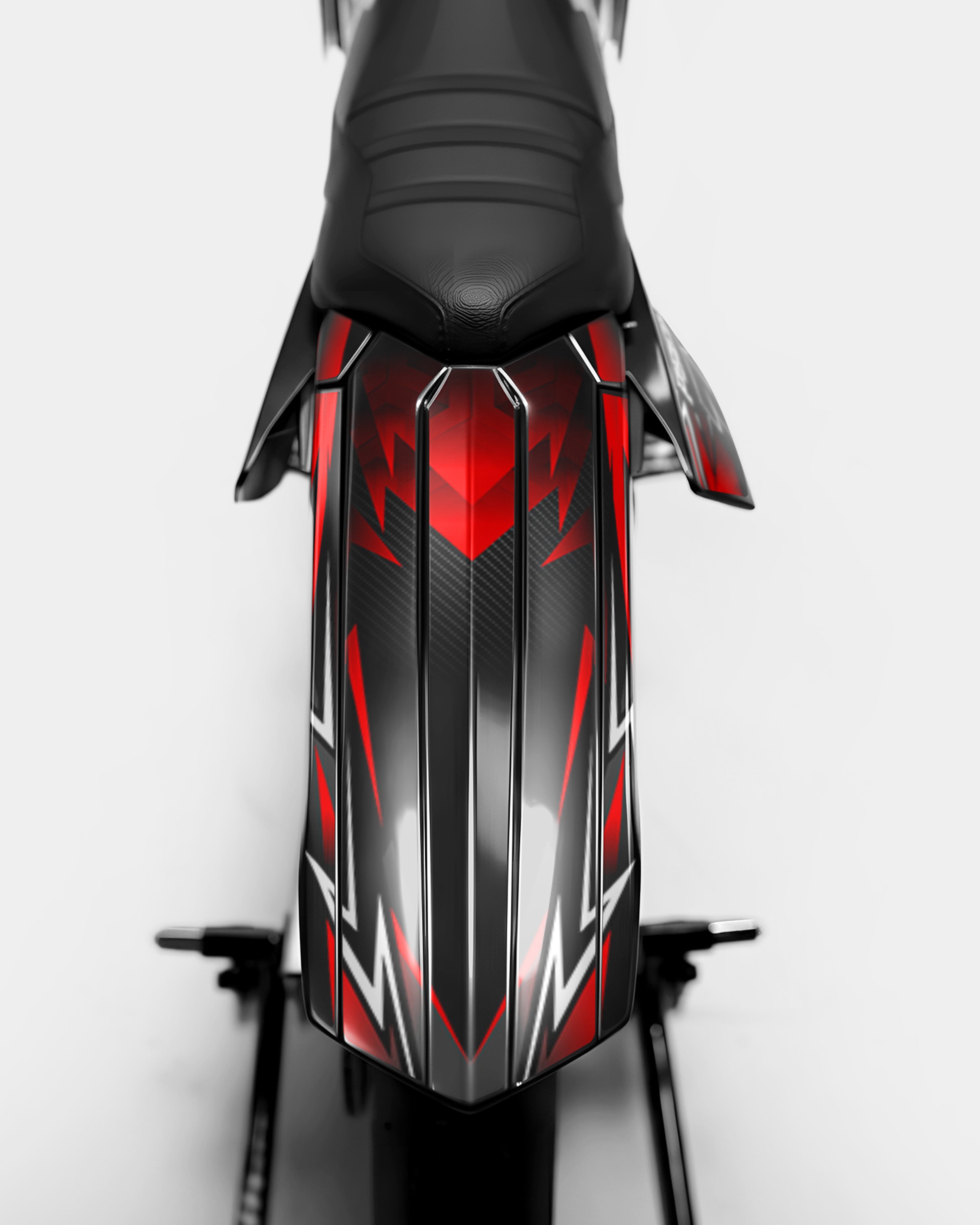 PIQUE - Kit deco RIEJU 50cc - Rouge