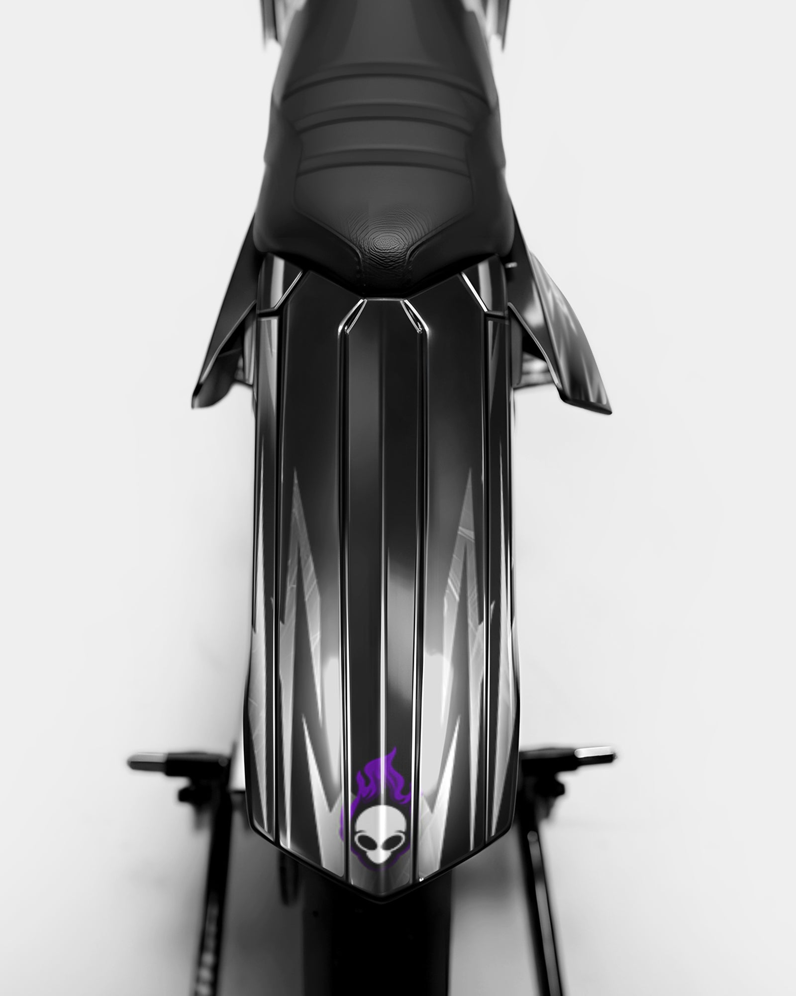PLUME - Dekorationsset RIEJU 50cc - Violett
