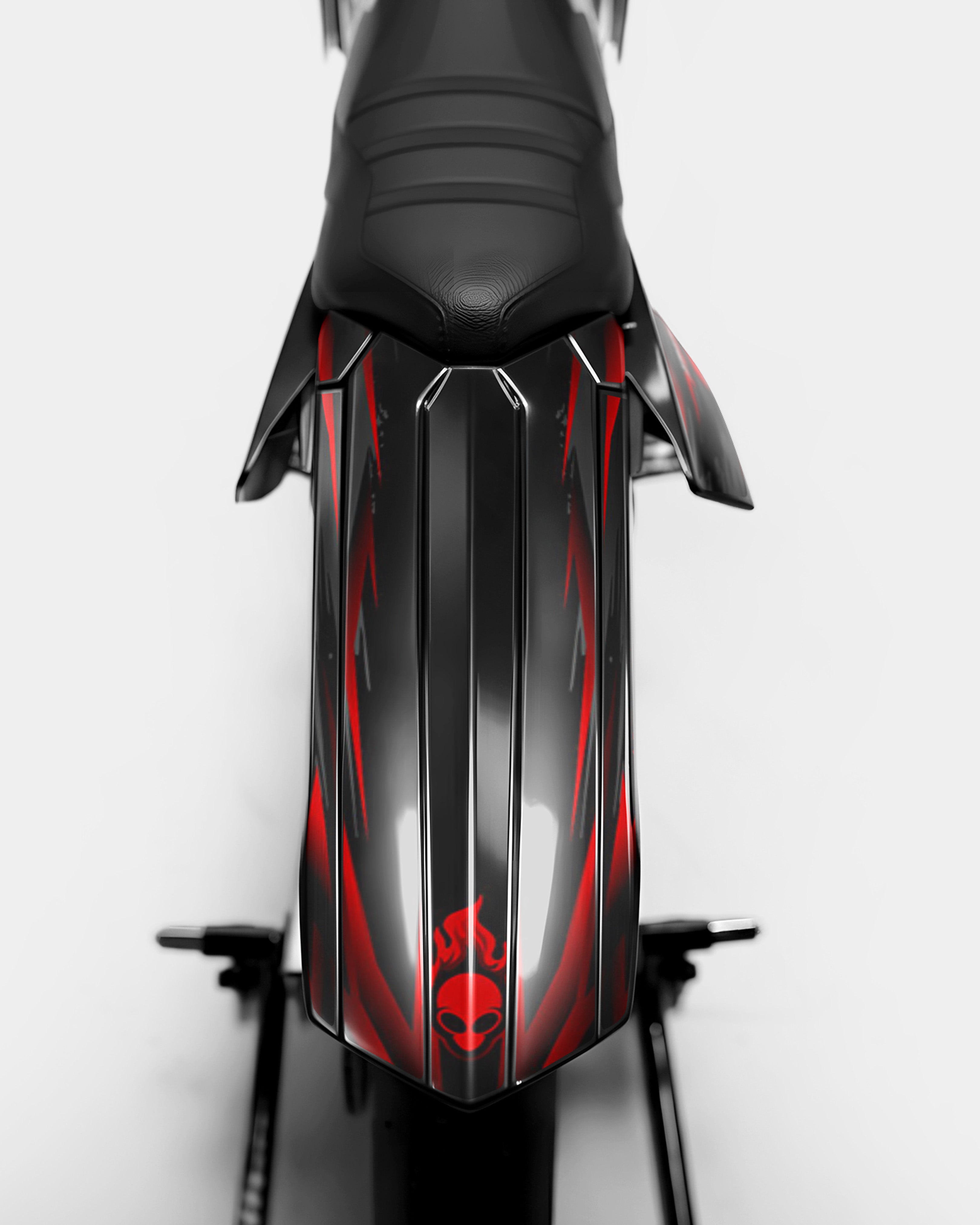 VAGUE - Kit deco RIEJU 50cc - Rouge