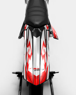 VESTA  - Kit deco RIEJU 50cc - Rouge — vue 3