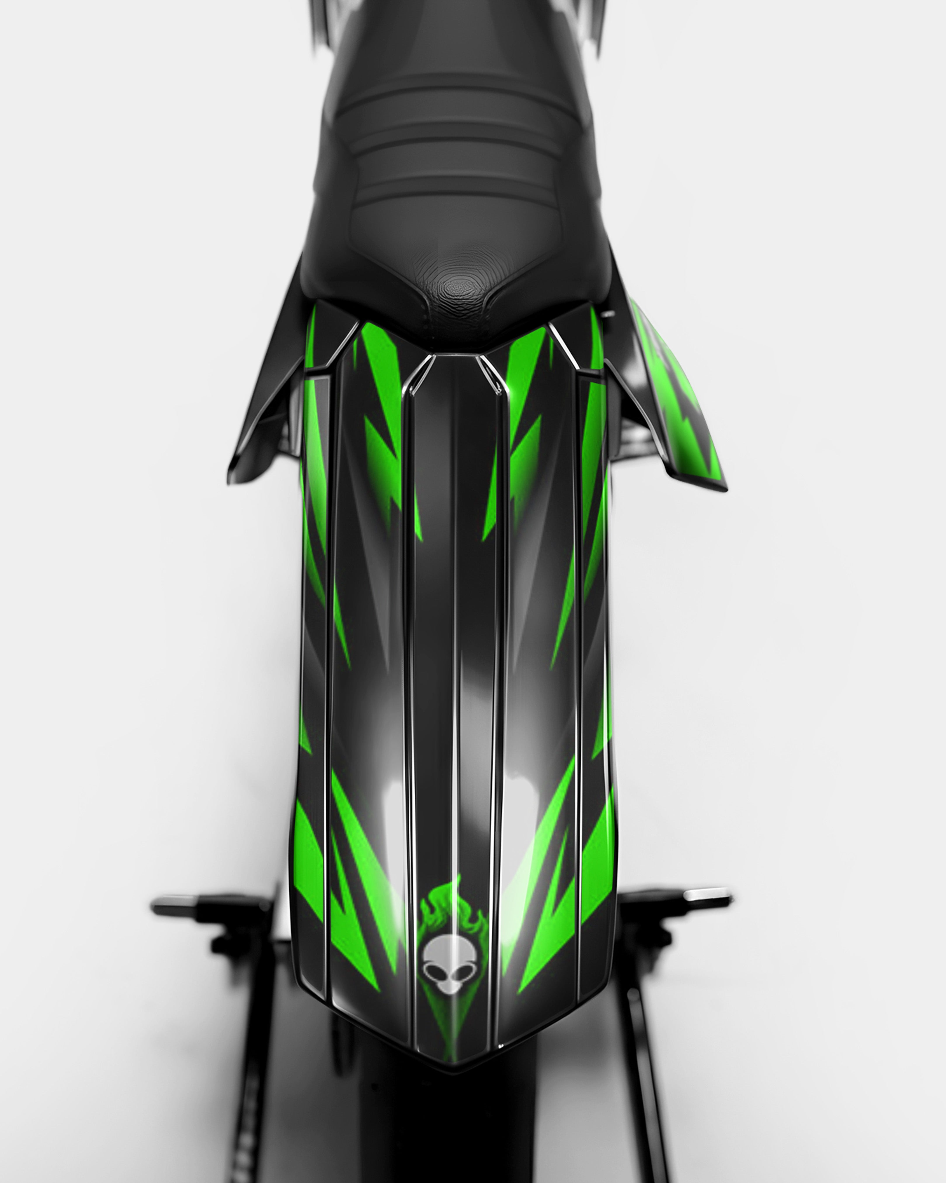 VITRA - Kit deco RIEJU 50cc - Vert