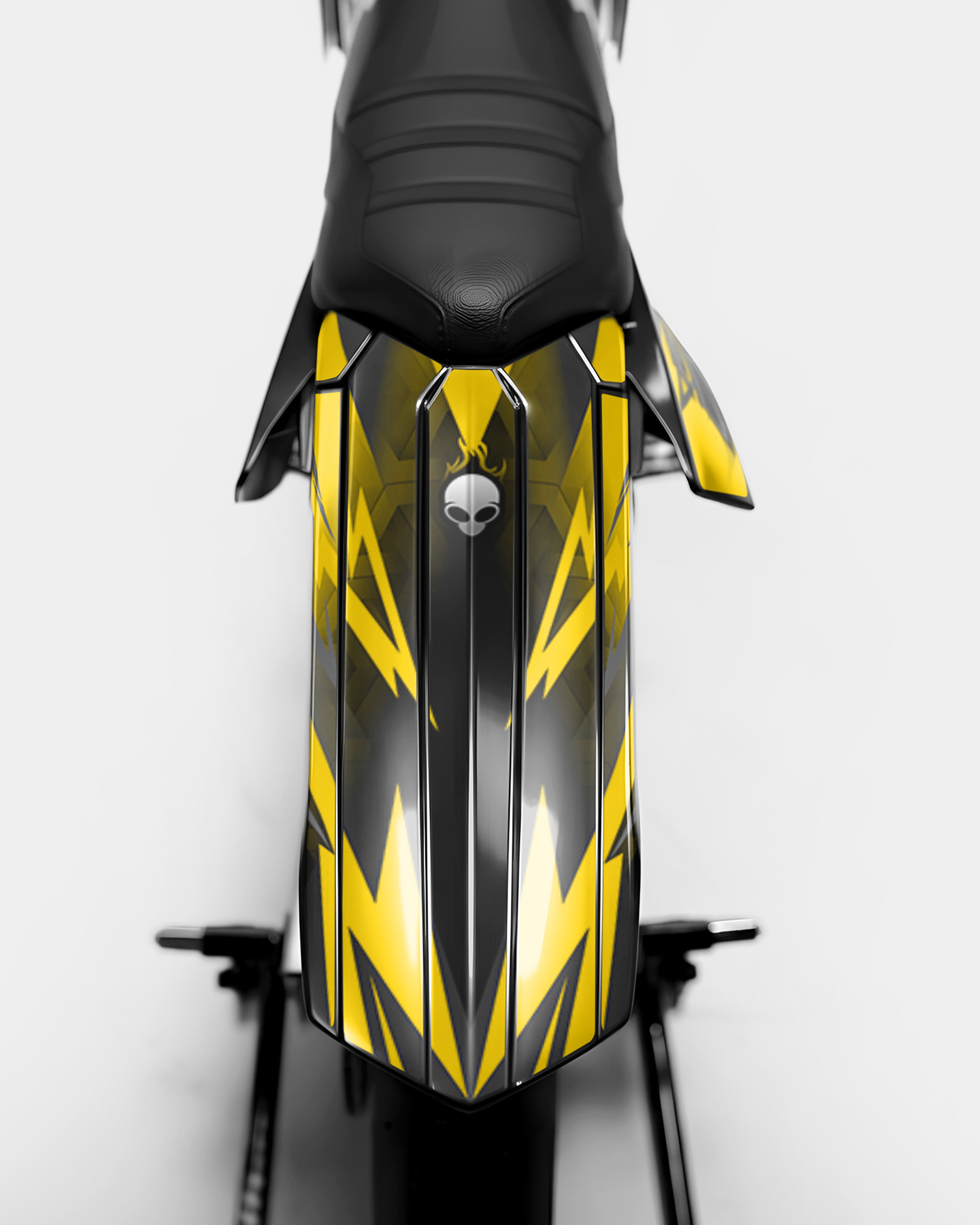 ZÉPHYR - Kit deco RIEJU 50cc - Jaune Foncé