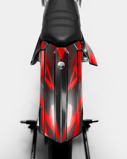 ZÉPHYR - Kit deco RIEJU 50cc - Rouge — vue 3
