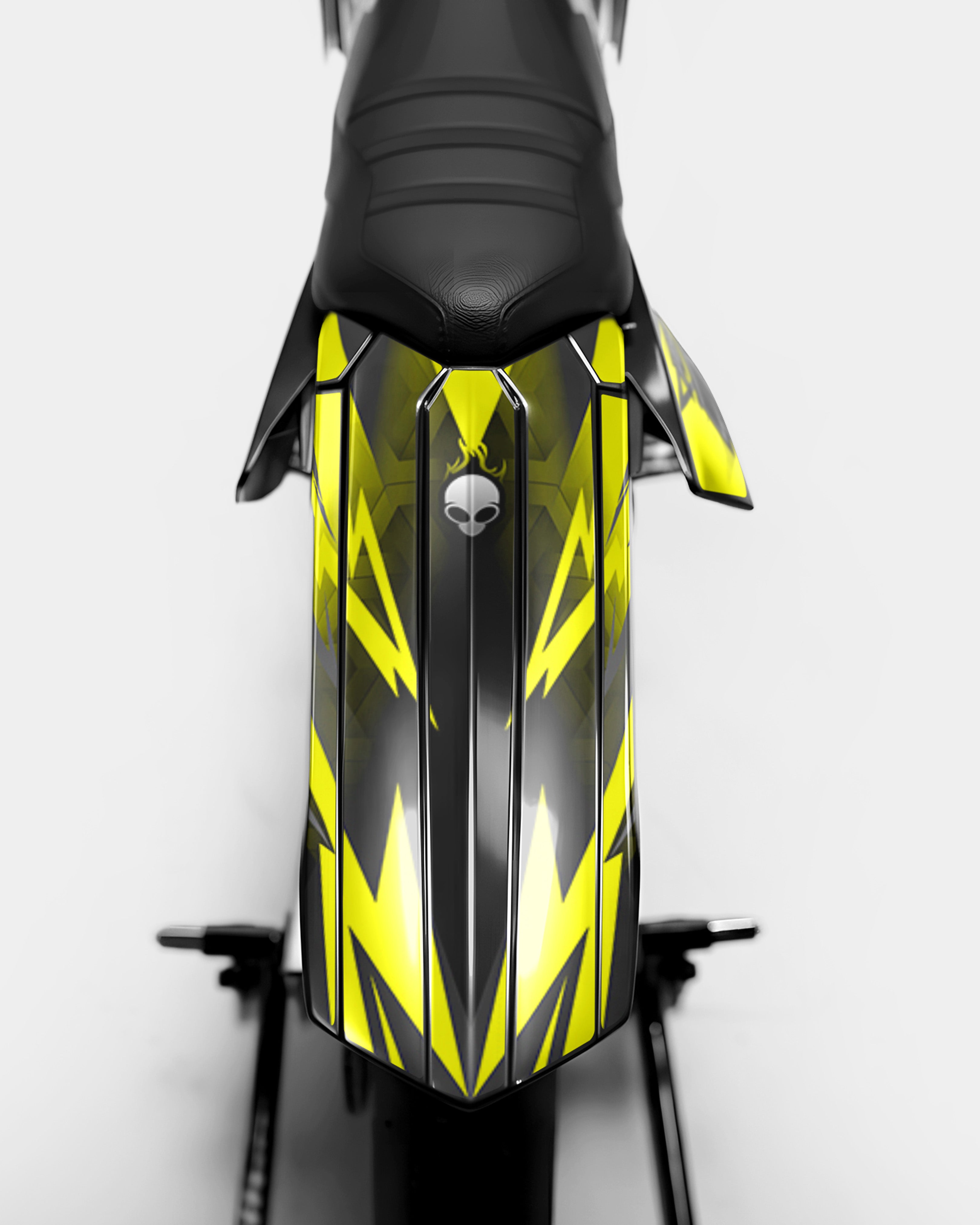 ZÉPHYR - Kit deco RIEJU 50cc - Jaune