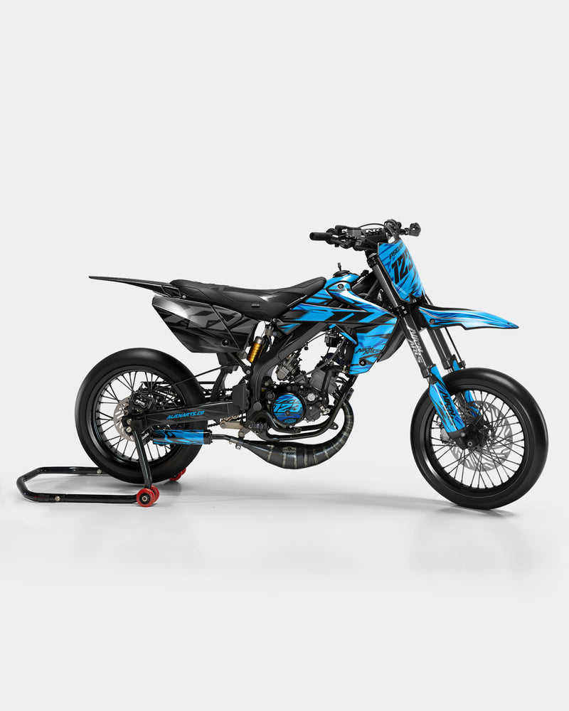 0RBIS - Kit deco RIEJU 50cc - Bleu