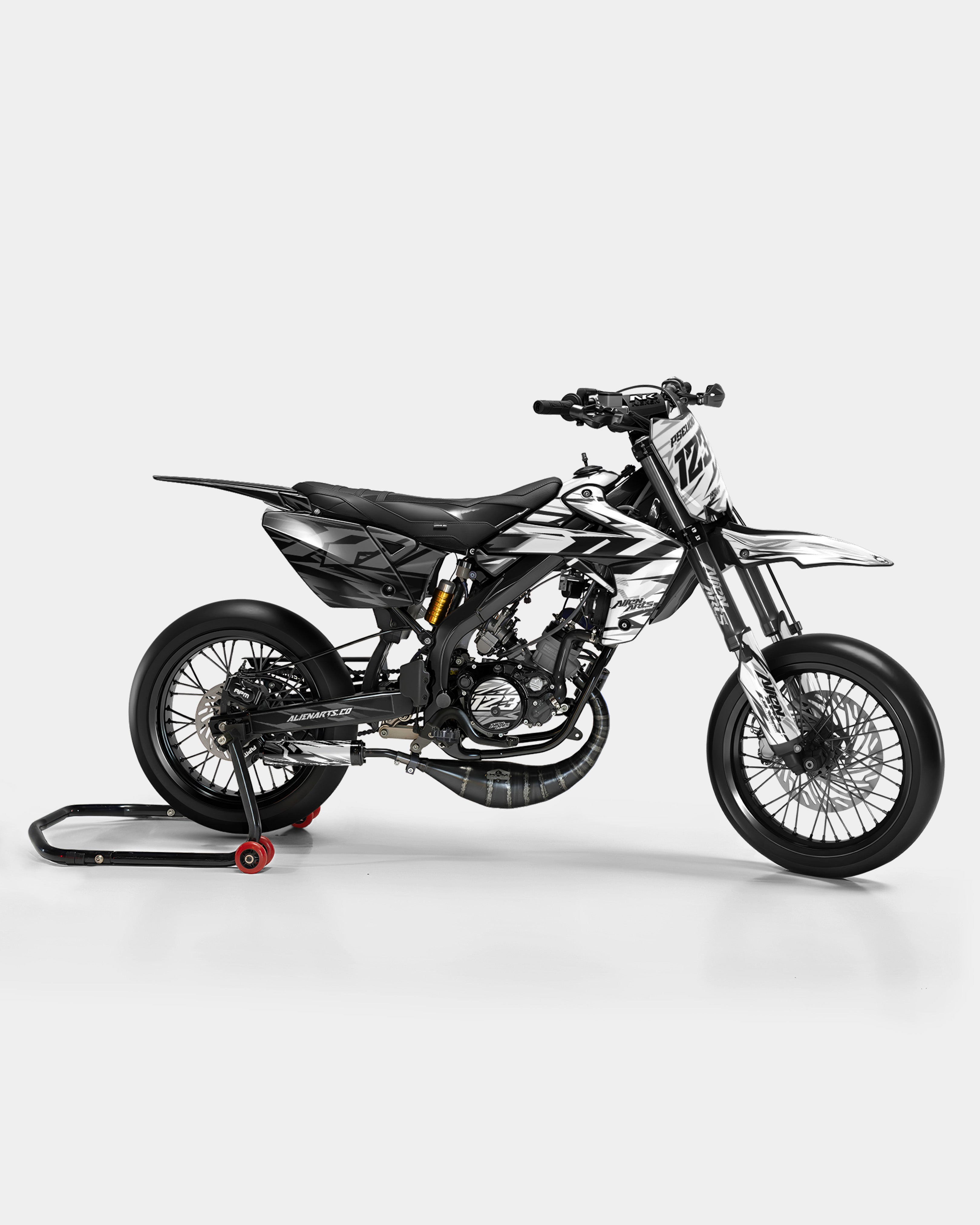 0RBIS - Kit deco RIEJU 50cc - Blanc