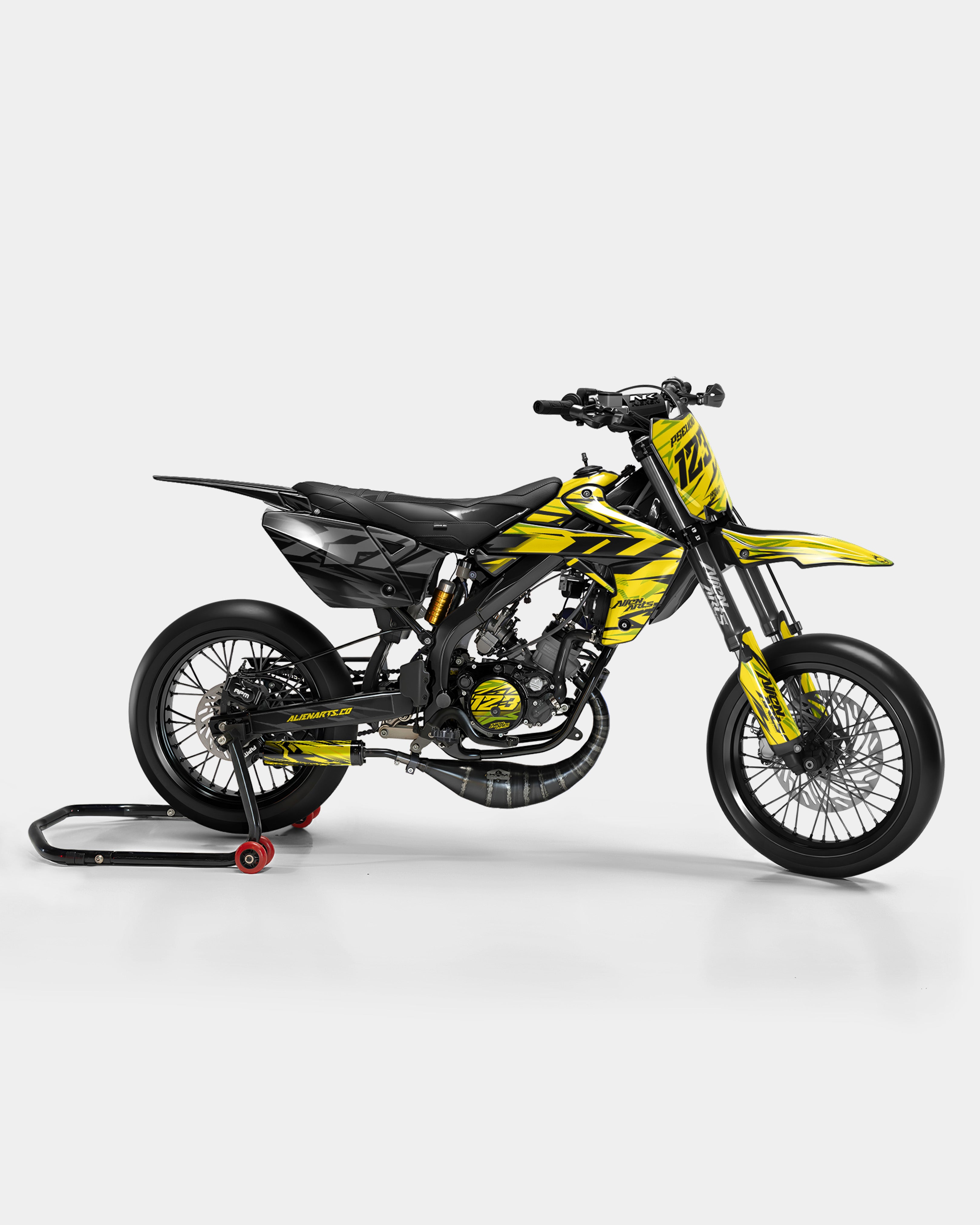 0RBIS - Kit deco RIEJU 50cc - Jaune