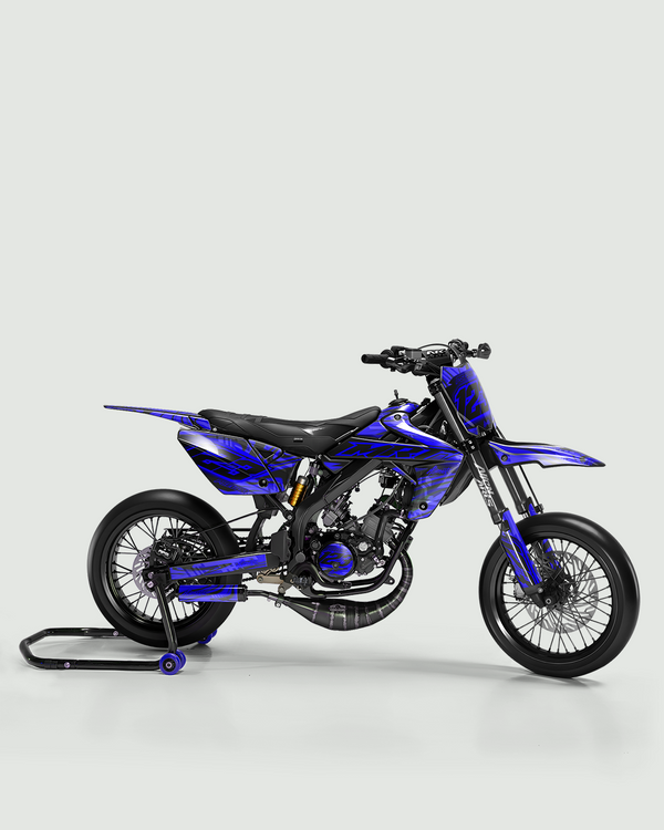 VORTEX - Kit deco RIEJU 50cc - Bleu — vue de côté