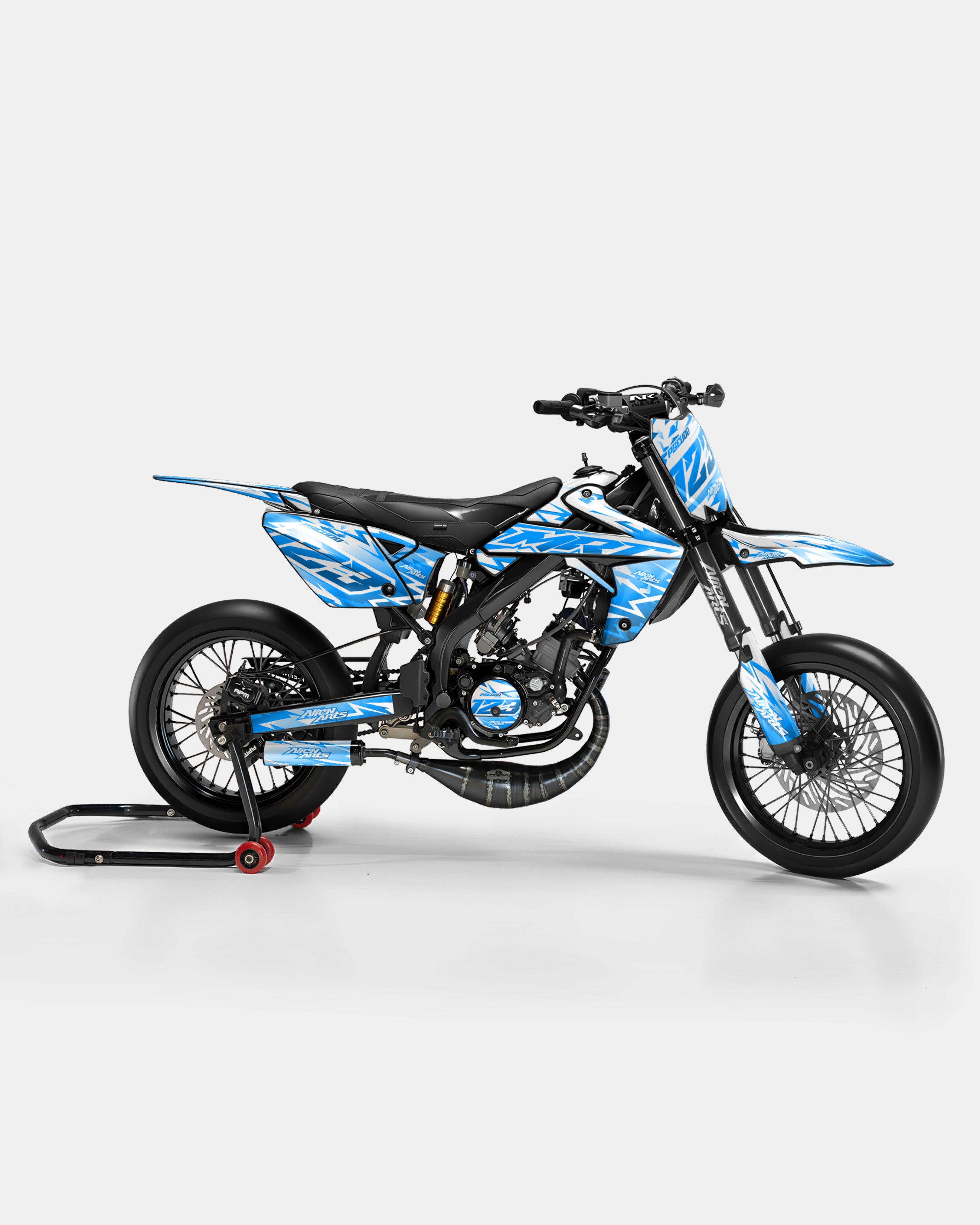 CALYPSO - Kit deco RIEJU 50cc - Bleu