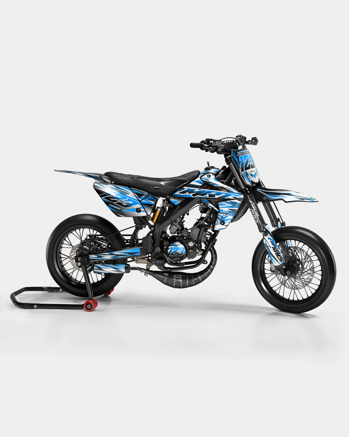 FIKA - Dekorationsset RIEJU 50cc - Blau