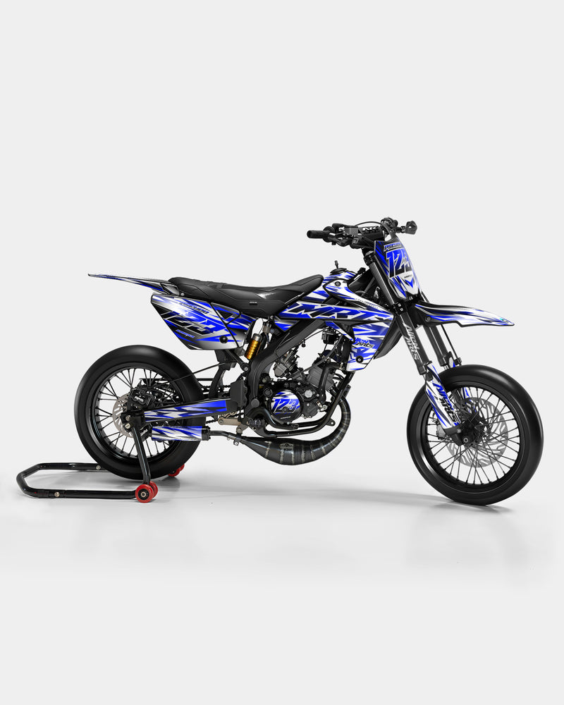 FIKA - Kit deco RIEJU 50cc - Bleu Foncé