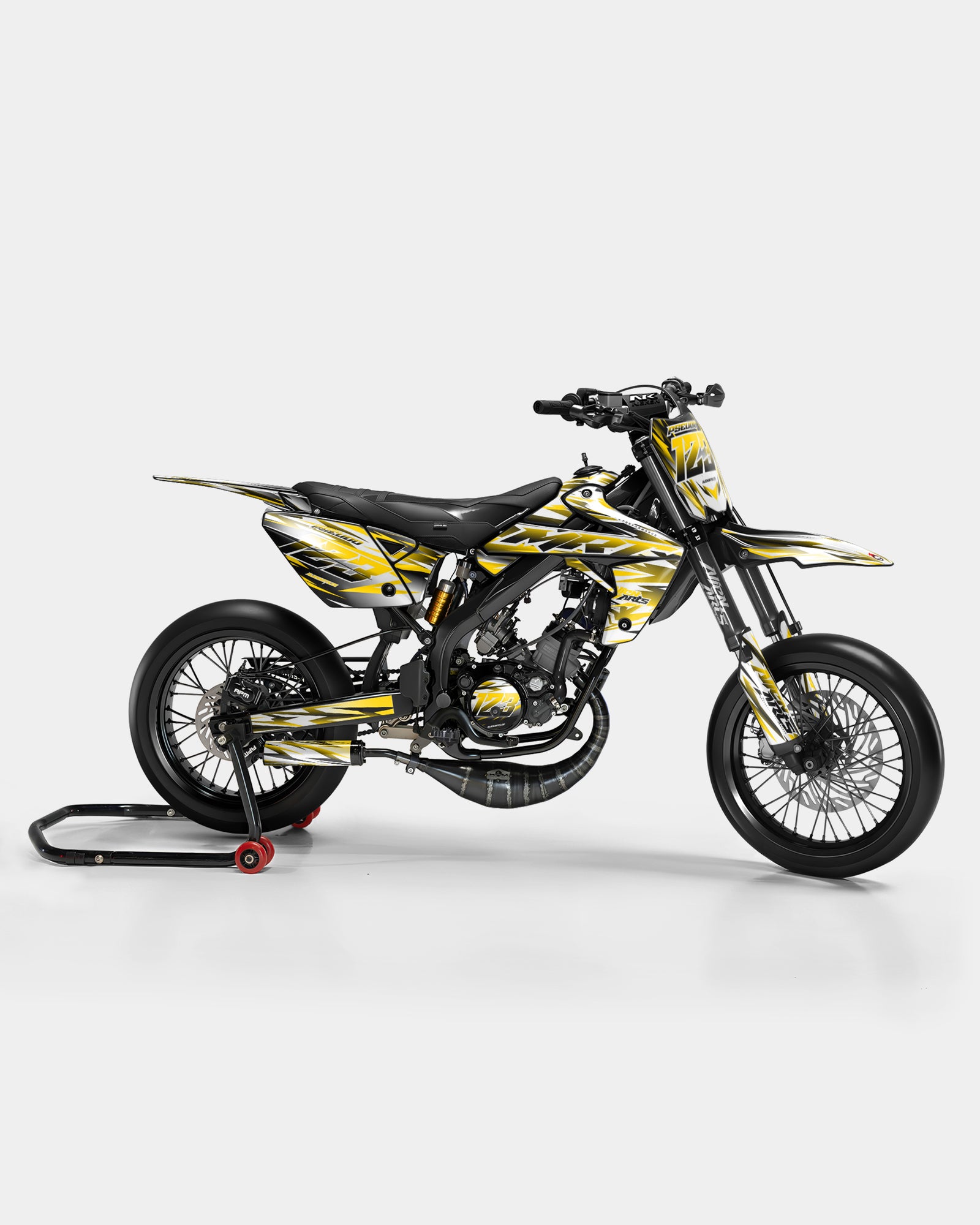 FIKA - Kit decorativo RIEJU 50cc - Amarillo oscuro