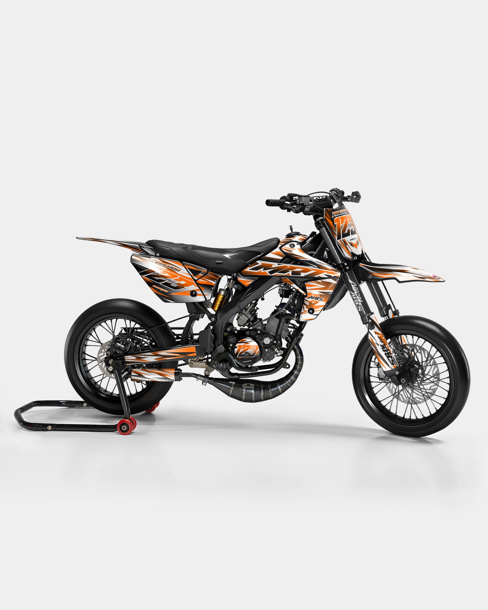 FIKA - Kit decorativo RIEJU 50cc - Arancione