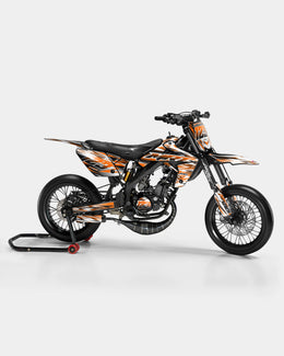FIKA - Kit deco RIEJU 50cc - Orange — vue 1
