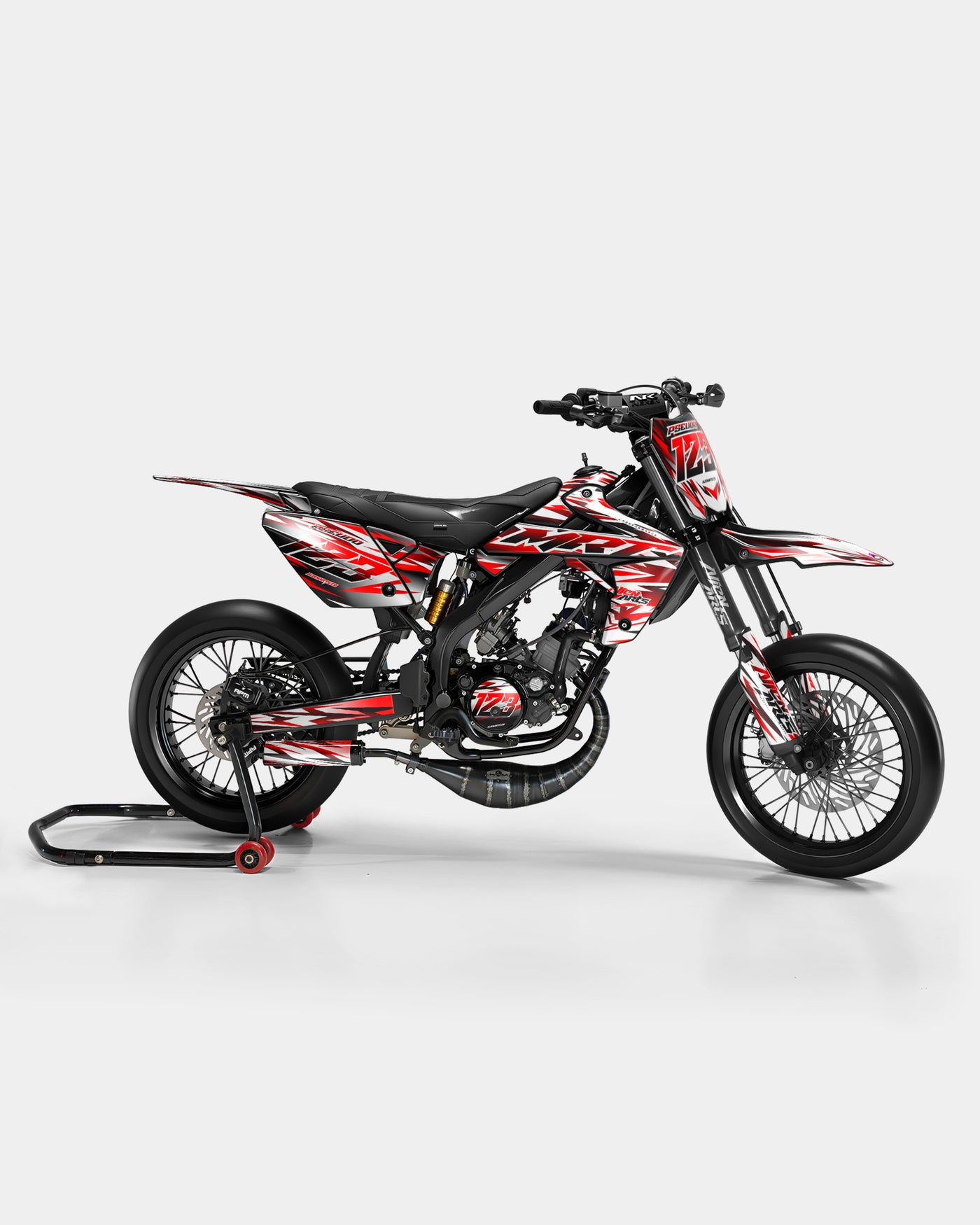 FIKA - Kit deco RIEJU 50cc - Rouge