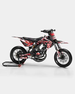 FIKA - Kit deco RIEJU 50cc - Rouge — vue 1