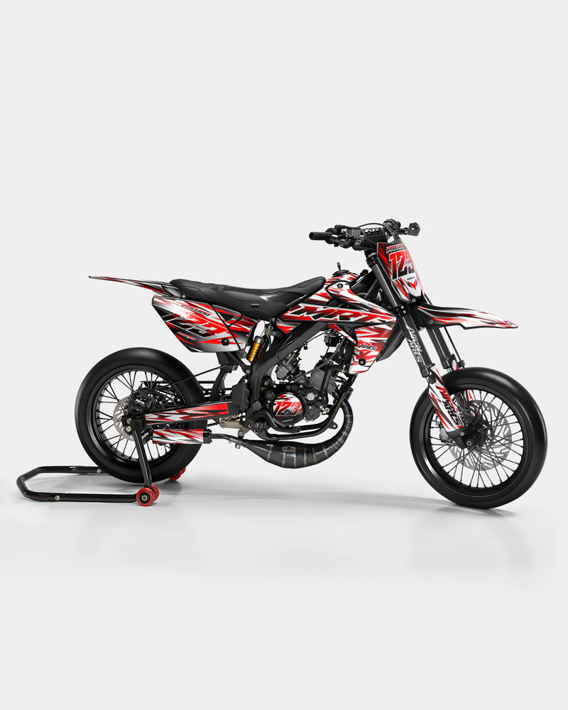 FIKA - Kit deco RIEJU 50cc - Rouge