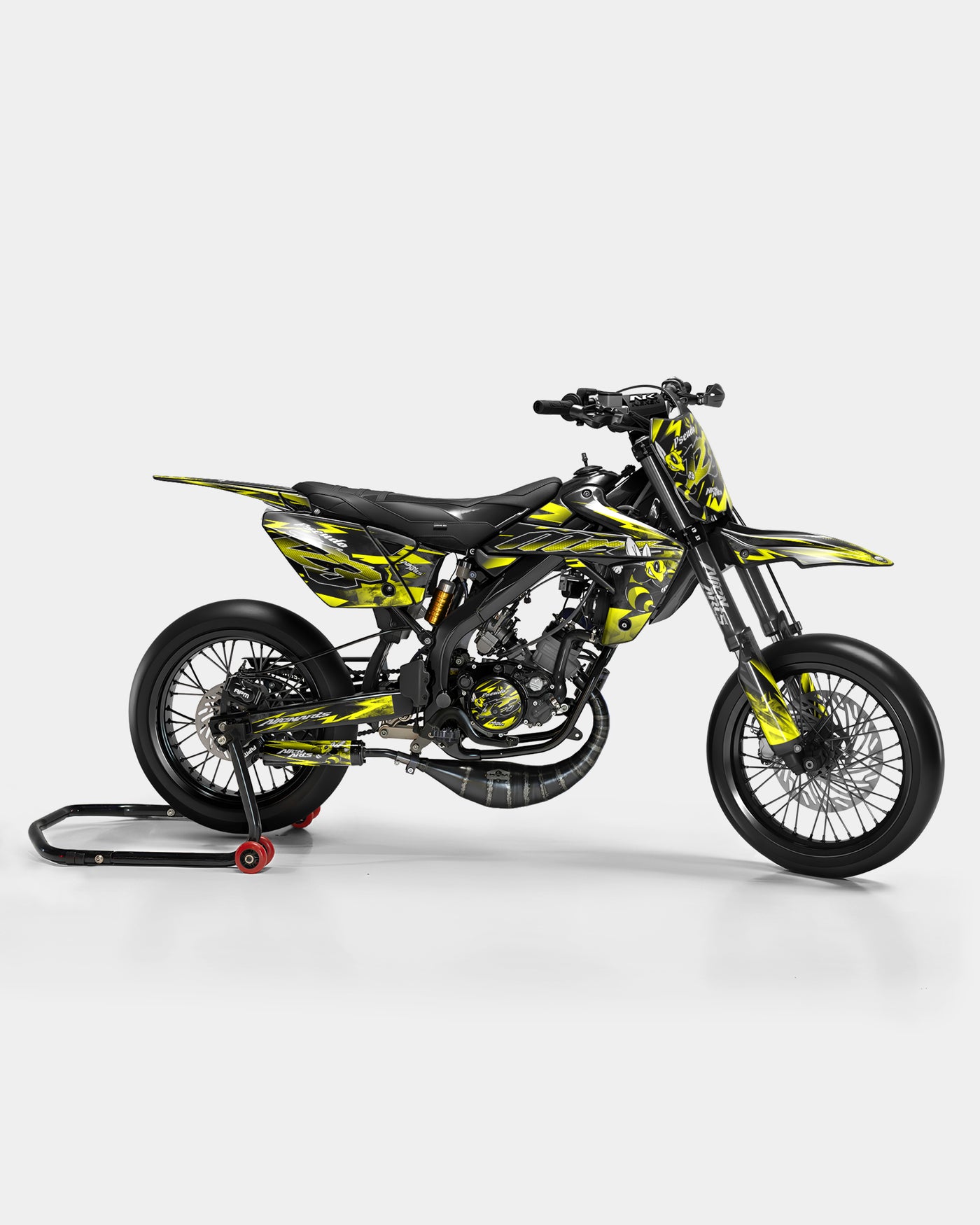 LISSE - Dekorationsset RIEJU 50cc - Gelb