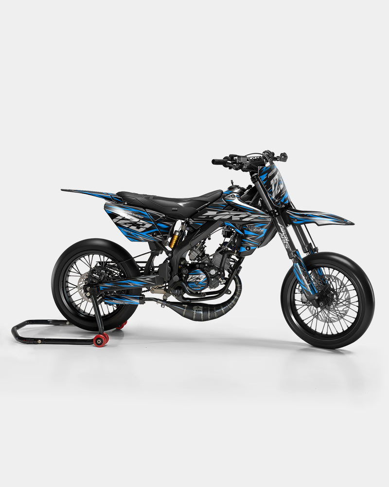 LUEUR - Kit deco RIEJU 50cc - Bleu