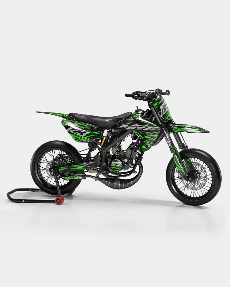 LUEUR - Kit deco RIEJU 50cc - Vert
