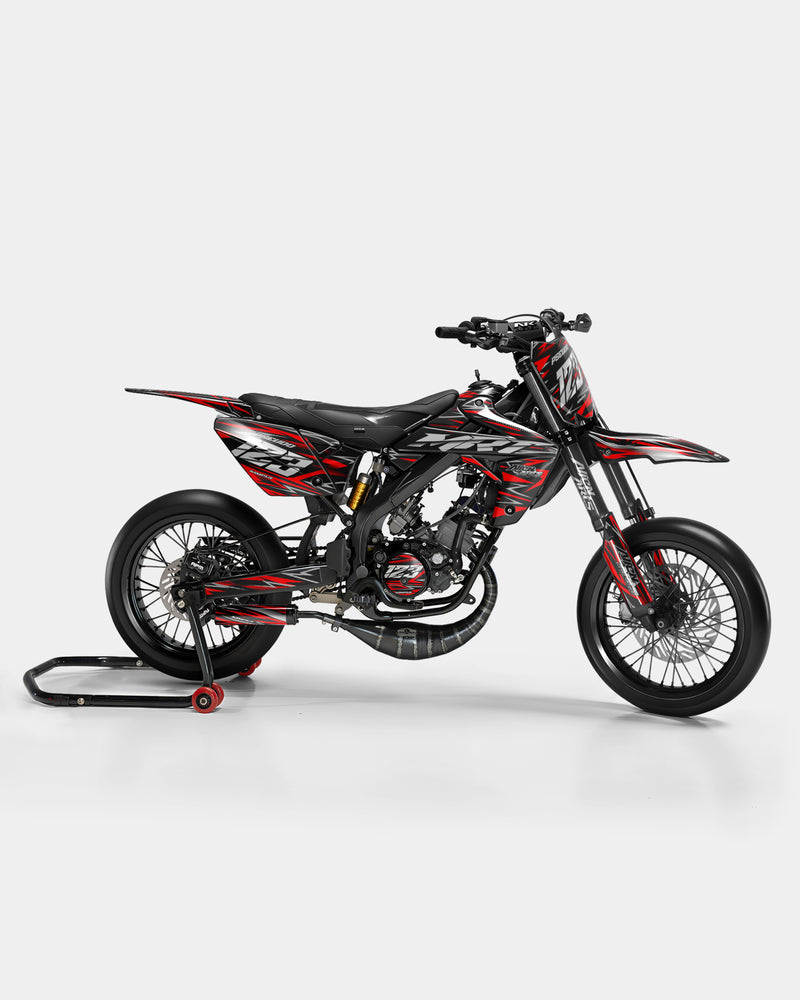 LUEUR - Kit deco RIEJU 50cc - Rouge