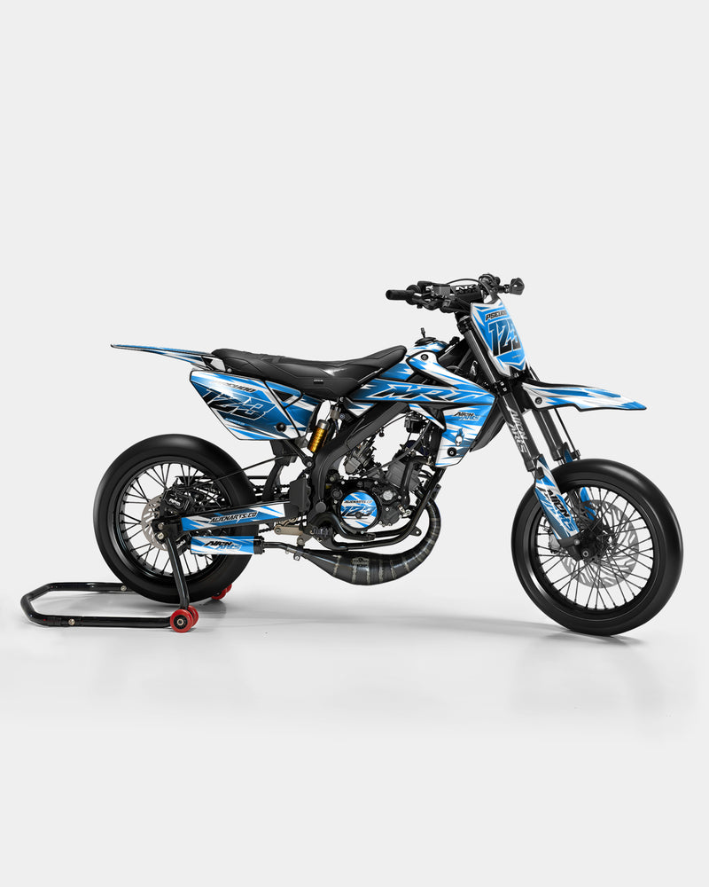 ONYX - Kit deco RIEJU 50cc - Bleu