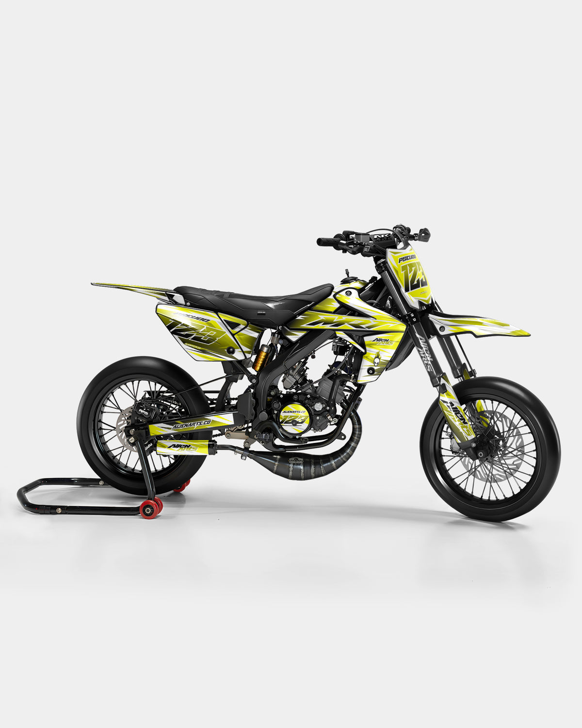 ONYX - RIEJU 50cc Decal Kit - Yellow