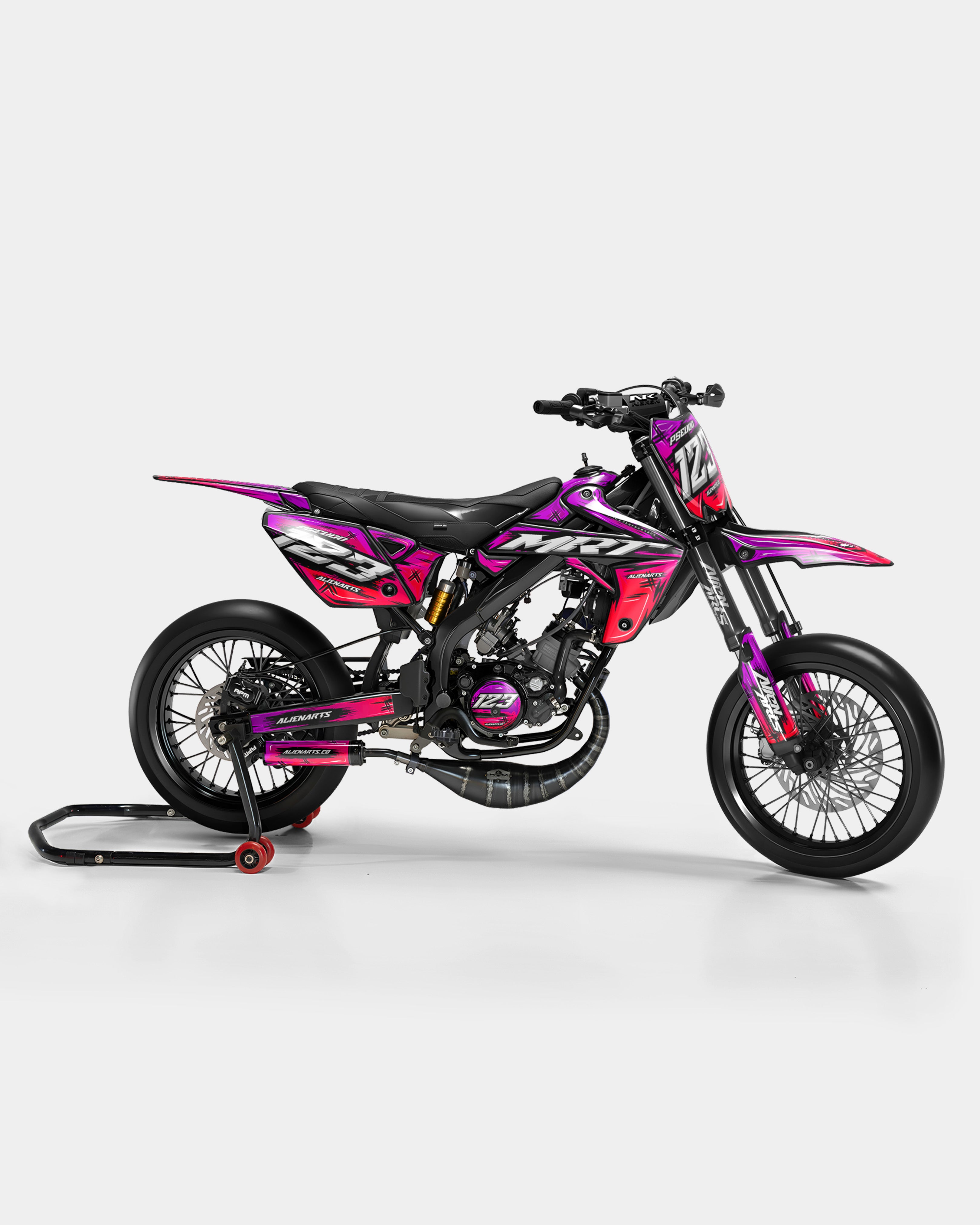 PAVO - RIEJU 50cc Decoration Kit - Pink