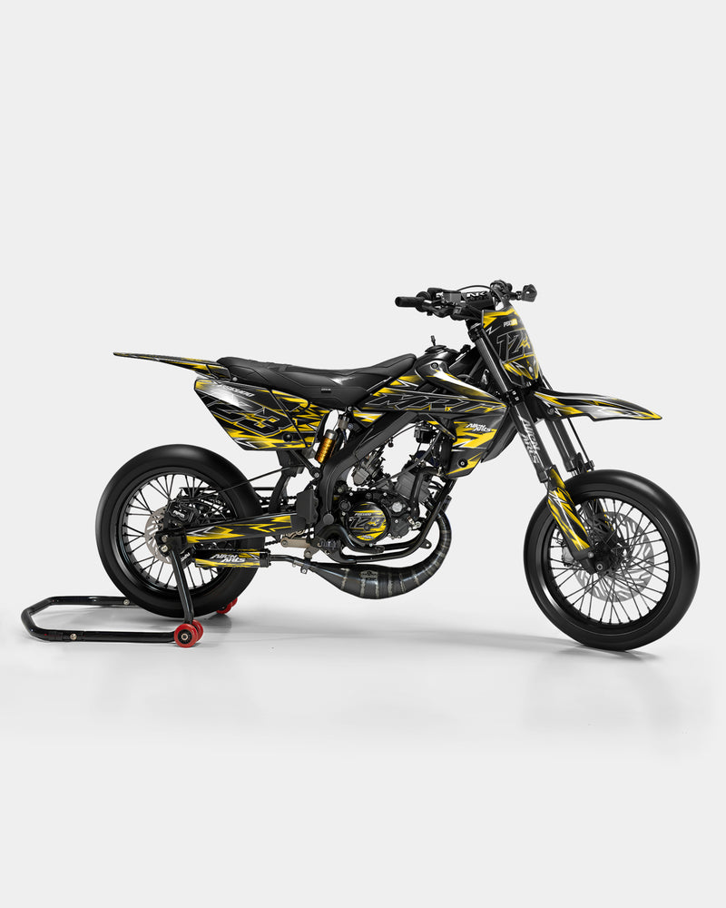PIQUE - Kit deco RIEJU 50cc - Jaune Foncé