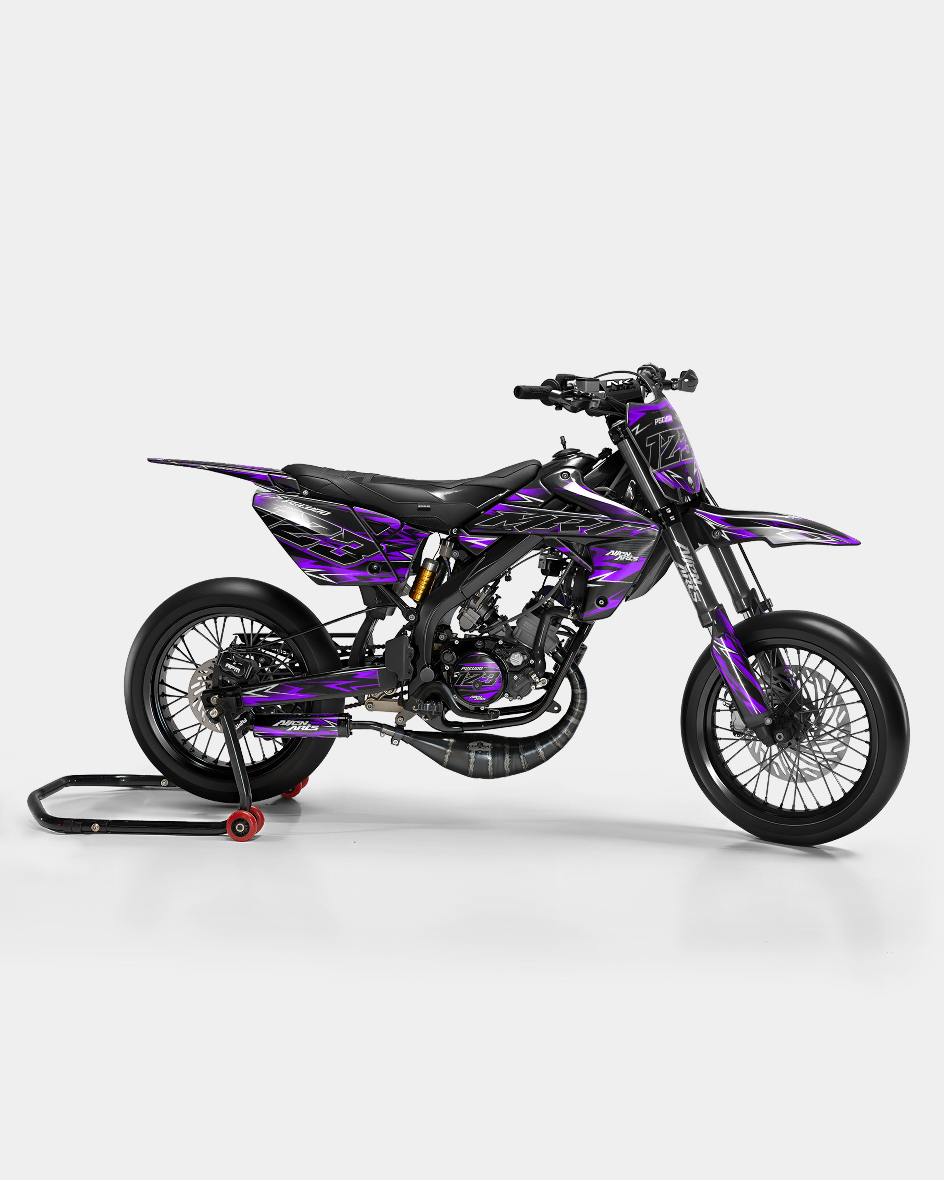 PIQUE - Kit deco RIEJU 50cc - Violet