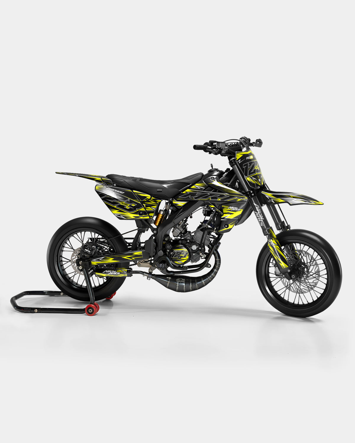 PIQUE - Kit decorativo RIEJU 50cc - Giallo