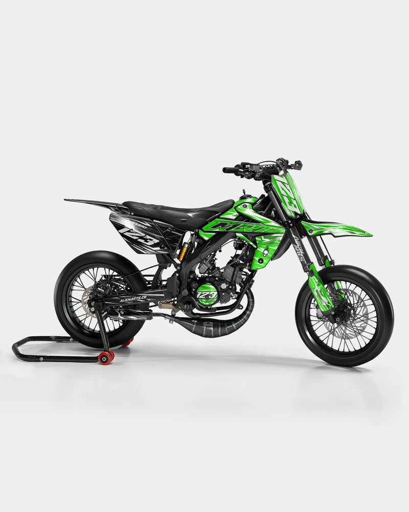 PLUME - Kit deco RIEJU 50cc - Vert