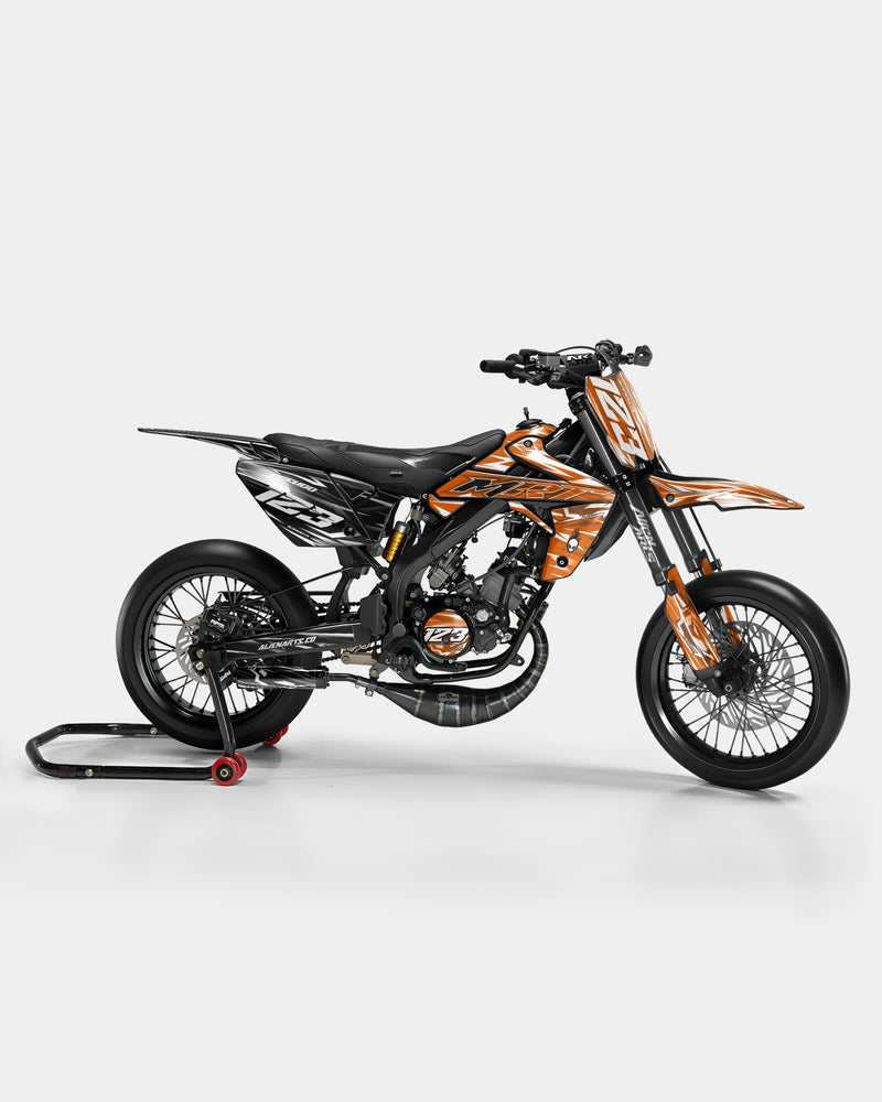 PLUME - Kit deco RIEJU 50cc - Orange