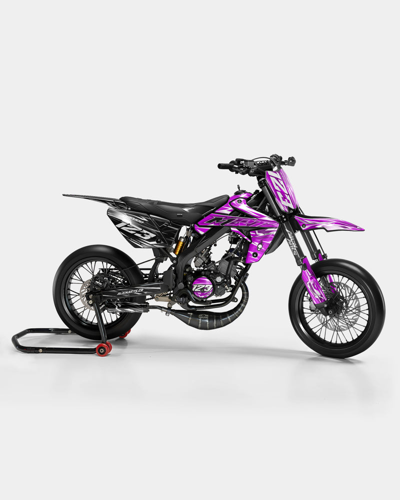PLUME - Kit deco RIEJU 50cc - Rose